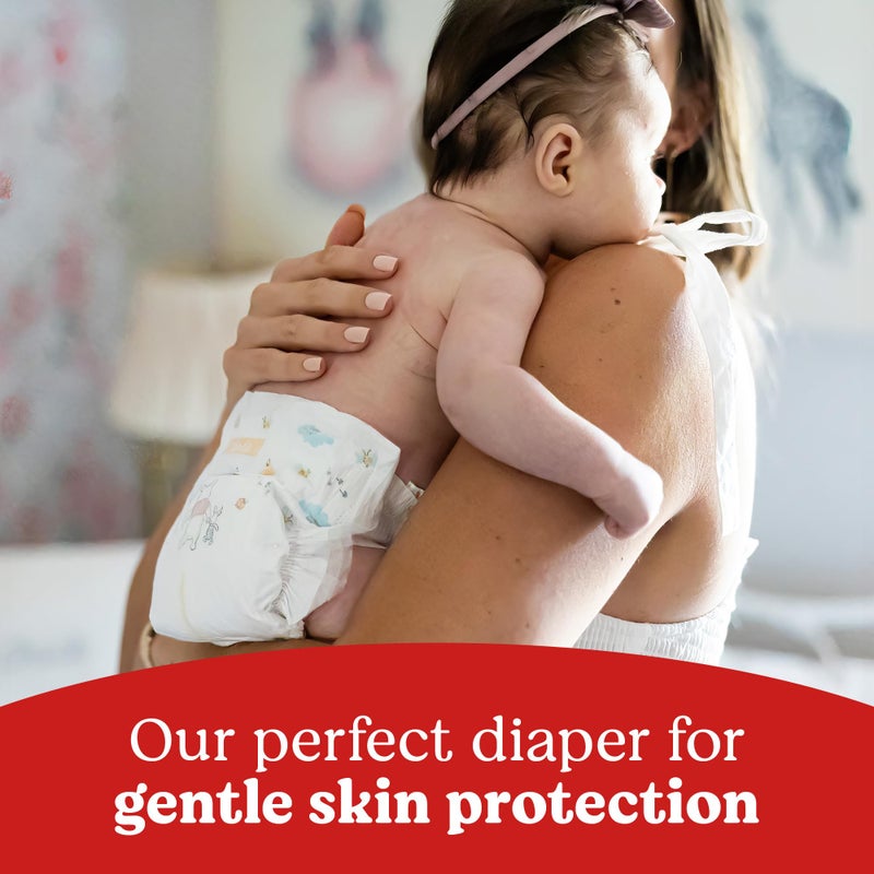 Huggies Size 2 Diapers, Little Snugglers Baby Diapers, Size 2 (12-18 lbs), 84 Count, Packaging May Vary - Image 5